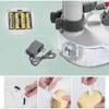 Electric Peeler for Fruits & Vegetables - Electric Apple Peeler, Effortless Peeling for Apples, Potatoes & More, Includes 2 Blades & Easy To Clean