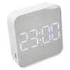 LED Digital Clock 2 Alarm Settings Multifunctional Small Electronic Alarm Clock with Temp Date Display for Bedroom