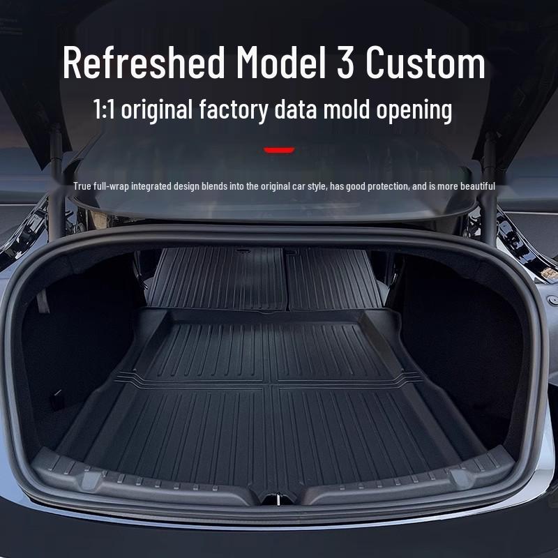 Tesla Model Y/3 Refresh Rear Bumper Trunk Sill Protector Strip