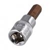 1pc 3/8 Drive Hex Socket Bit H3-H10 Screw Driver For T10-T55 Socket Screwdriver Bit