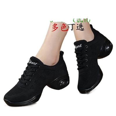 Spring and Summer Square Dance Shoes, New Models Are On the Market, Soft-soled Mid-heel Dance Shoes, Mesh Breathable Dance Shoes, Sailor Dance Models