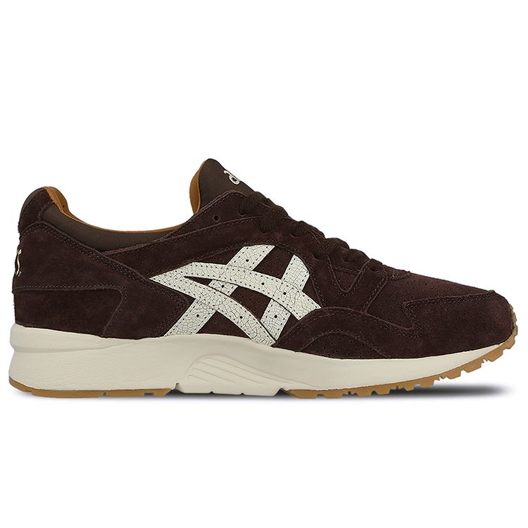 Asics Gel-Lyte V Comfortable Low-Top Running Shoes Unisex Sneaker Coffee-Brown H8E4L-2900