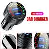 12/24V Dual USB Car Charger QC 3.0 Waterproof 18W Fast Charging Marquee Light LED Voltmeter ON OFF Switch Car-charger Adapter