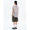 8SECONDS Cotton Washed Bermuda Shorts Khaki