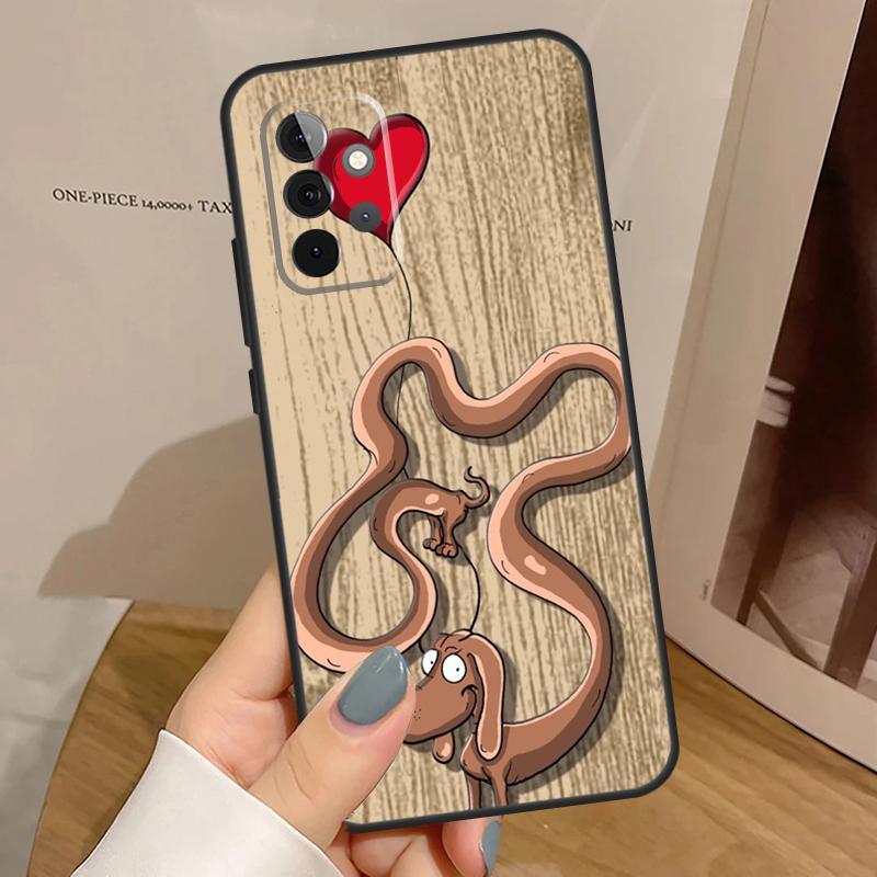 Sausage Dog Dachshund Quotes Case For Samsung Galaxy A55 A35 A15 A14 A34 A54 A53 A33 A23 A13 A12 A32 A52 A51 A71 Cover