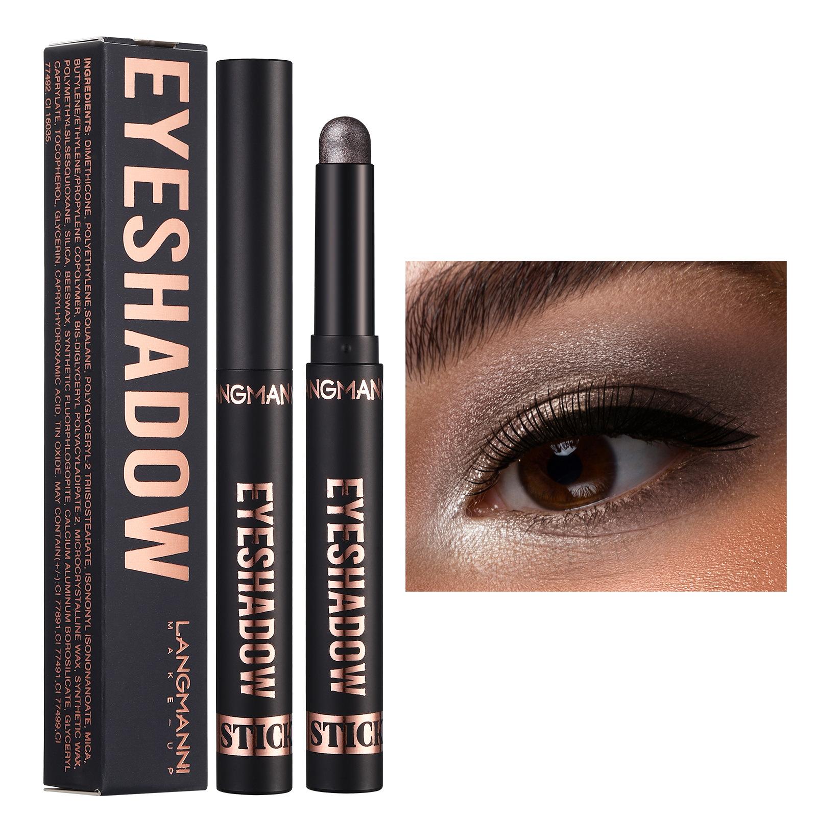 

LANGMANNI Многоцветные тени для век в карандаше, стойкие и легко растушевываемые