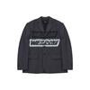 Ss22 Graffiti Logo Print Solid Color Suit Jacket Unisex Jacket WD-JK1-22-126-U-DG