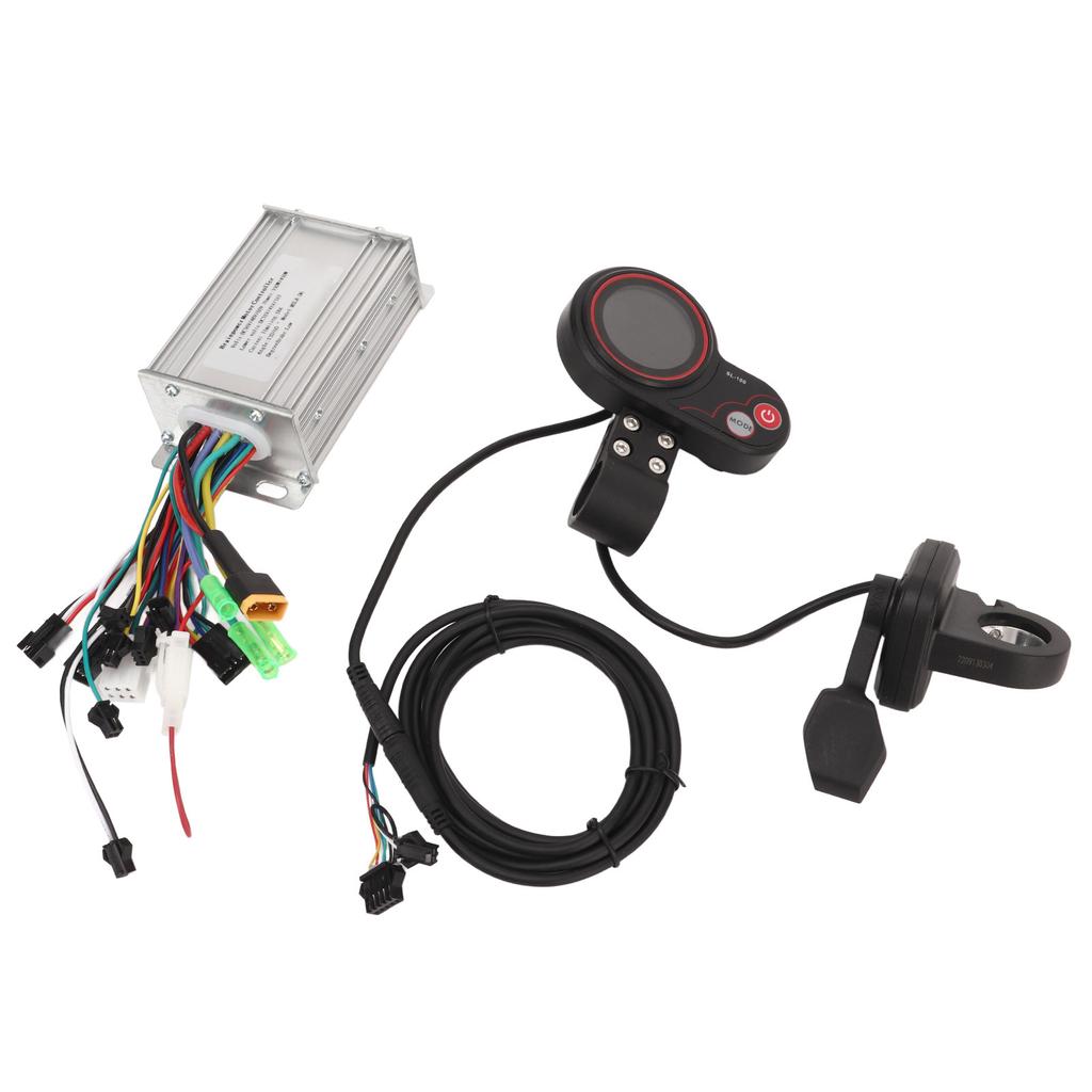 36V 48V 60V 350W 450W 18A Controler motor fără perii pentru bicicletă electrică SL100 B1 Panou LCD cu degetul mare