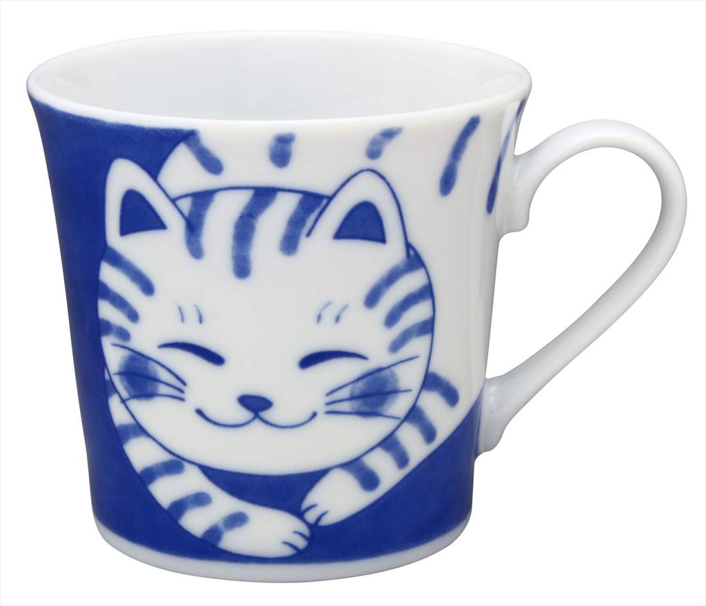 Mino Ware Lightweight Mug, Tiger Design, 131-1642