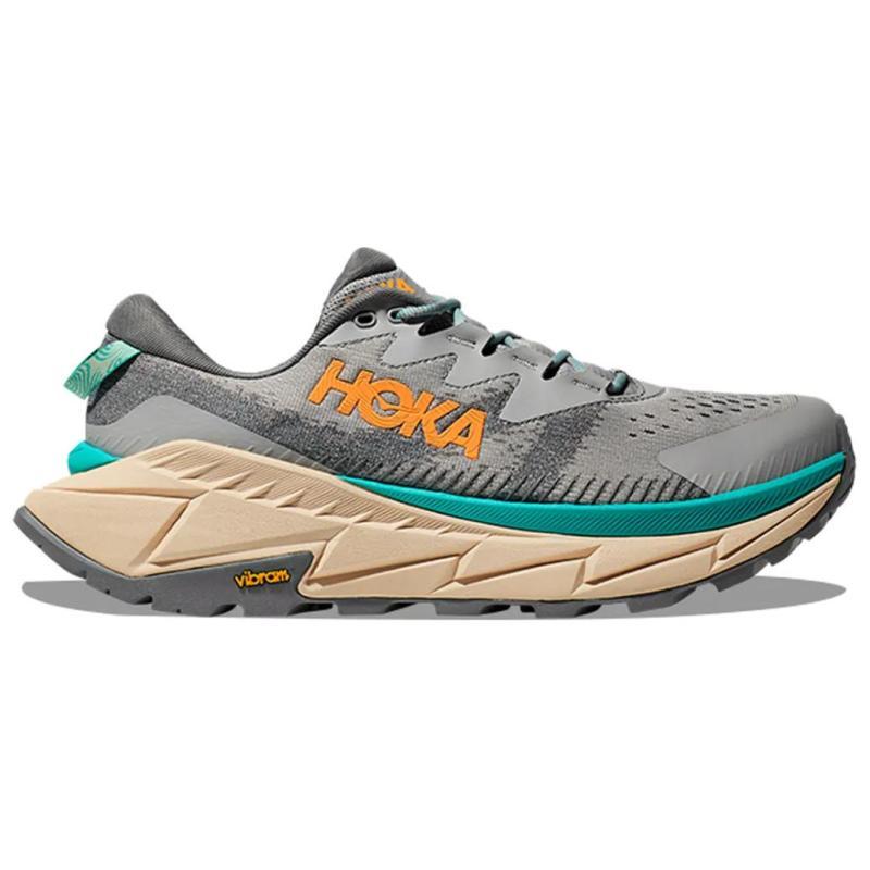 HOKA ONE ONE SKYLINE-FLOAT X Collection Anti-Slip Wear-Resistant Low-Top Trekking Shoes Men's Gray Sneakers 1141610-SYK