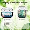 Case For Airpods 1 2 Pro2 Pro3 3 Pro 4 Earphone Cases Cover Japanese Scenery