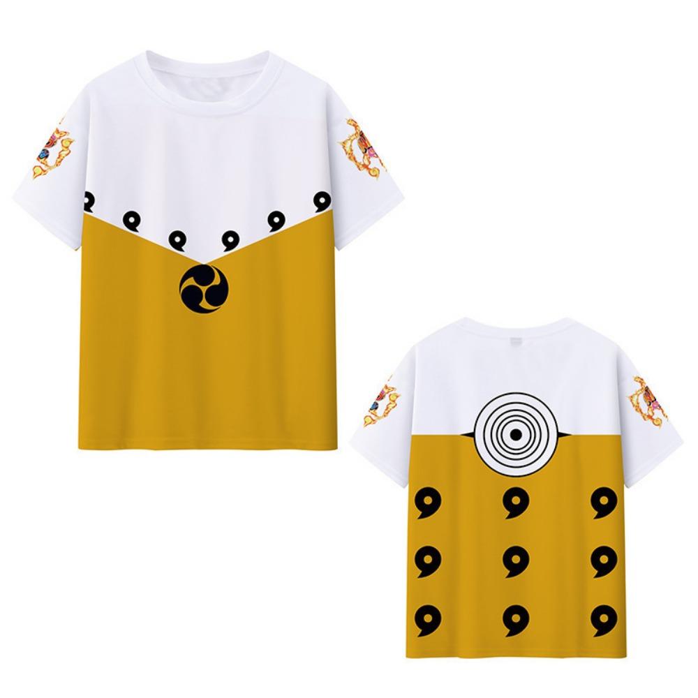 

Новые 12 цветов Летние Женские Мужские Футболки с Коротким Рукавом NARUTO Мультяшная Одежда для Фитнеса Новая Мужская Футболка Футболки для Косплея XS белый