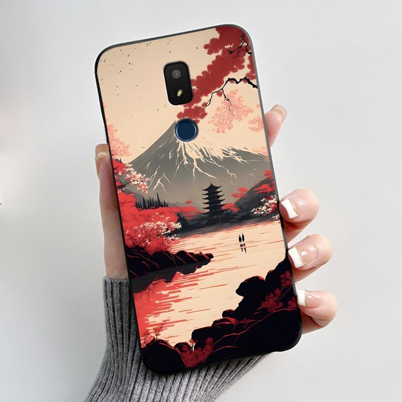 For Cricket Icon 3 Cover Cute Love Heart Rabbit Protective Case For Cricket Splendor / At&t Motivate 2 / Motivate 3 Phone Case