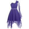 Flower Girls Chiffon Pageant Dress Junior Bridesmaid Ball Gown Kids Wedding Birthday Party Formal Dresses
