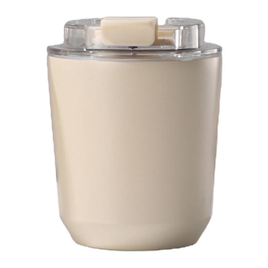 Yousheng Stainless Steel Vacuum Insulation Cup with Silicone Lid Insulated Tumbler Travel Coffee Mug Leak Proof Reusable Double Walled Coffee Tumbler