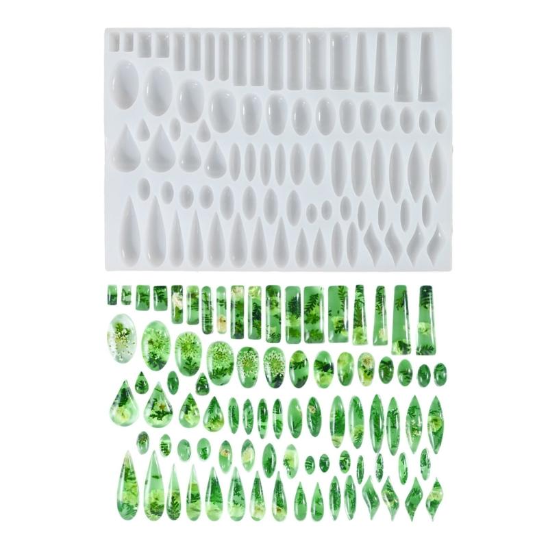 

Silicone Mold For Distinctive Drop Pendant Crafting and Jewelry Designers And DIY Enthusiasts, High Transparency 1