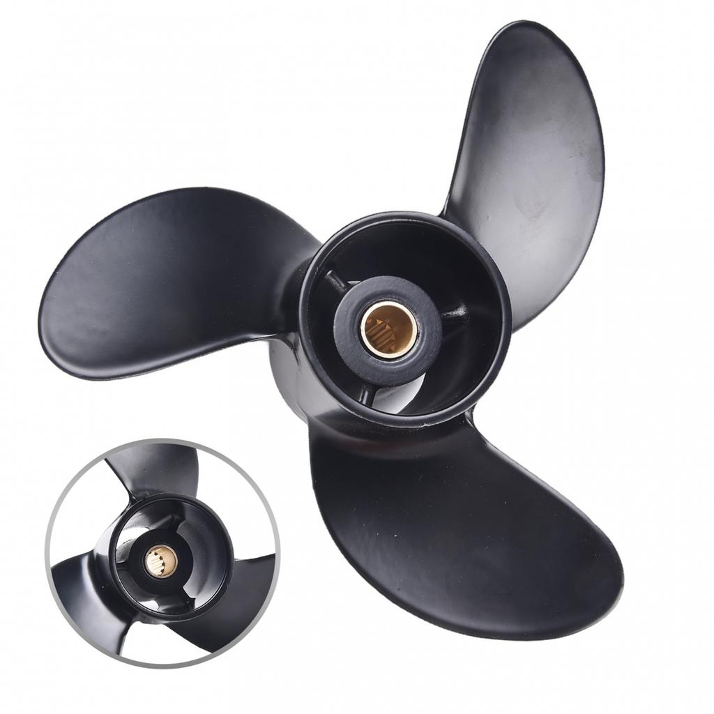 Black Propeller 1 Piece Alternatives Aluminum Boat