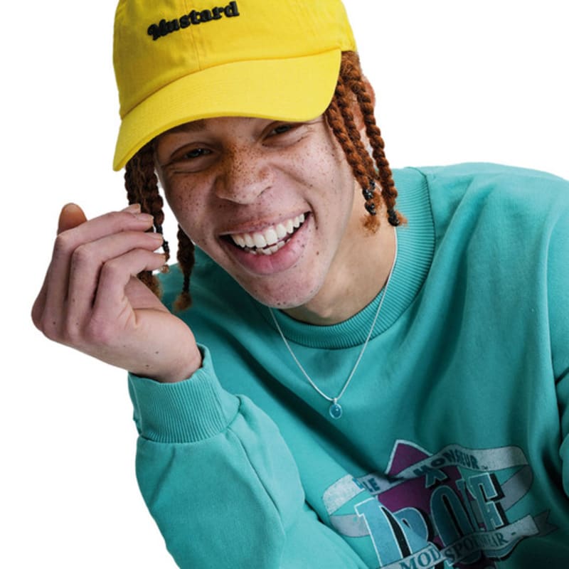 

AMERICAN NEEDLE MICRO SLOUCH cap FOODIE MUSTARD FREE