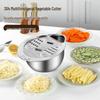 Multifunctional Stainless Steel Kitchen Strainer & Shredder Set