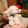Cute Soft Christmas Sheep Plush Toys 15/22/28cm Stuffed Lamb Dolls Plushie Baby Birthday Gifts for Kids