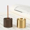 Elegant Brass Incenses Stick Burners with Ashes Catchers Tray for Meditation Home Decors Incenses Cones Holder Set