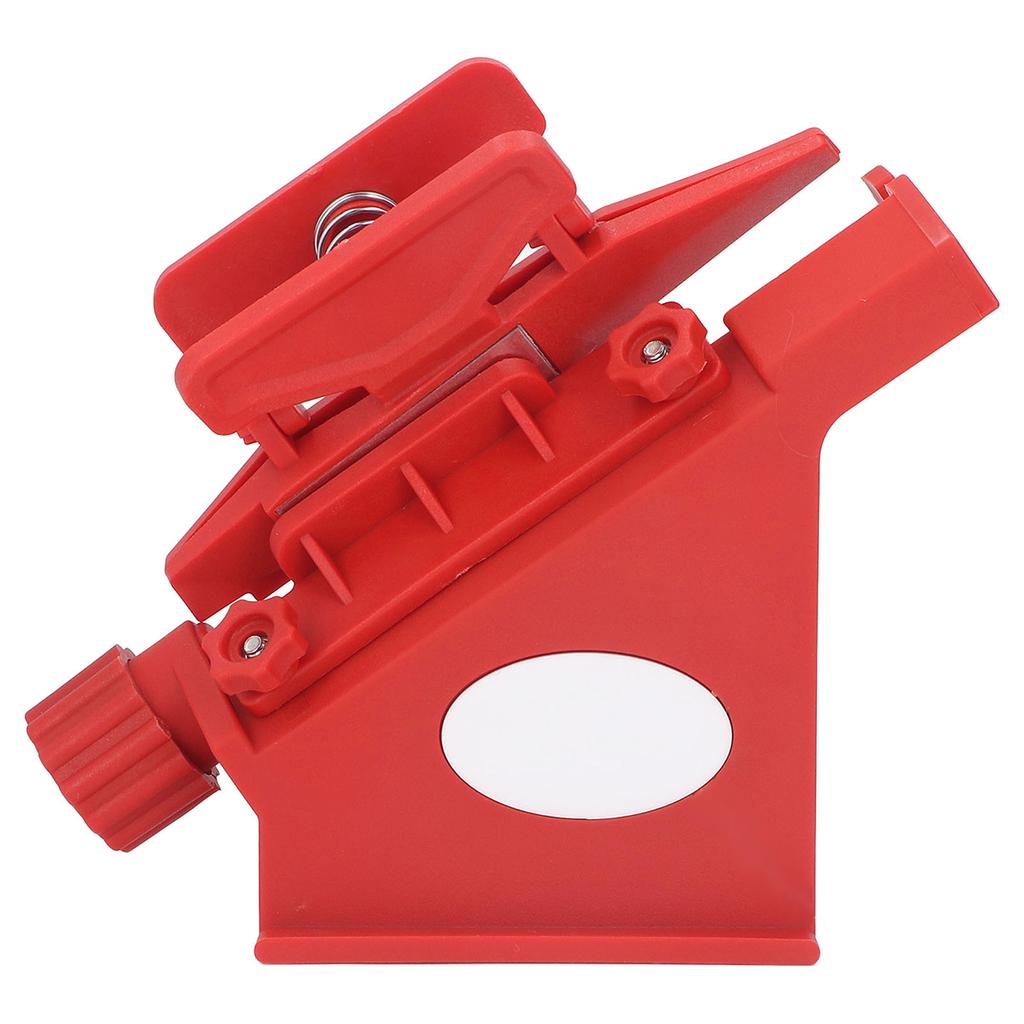 Adjustable Fletching Jig ABS Magnetic Straight Helix Fletching Jig with Clamps for Archery Arrow Red