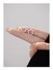 Banyan Tree S925 Silver Punk Hip-Hop Zircon Pointed Hoop Earrings for Women
