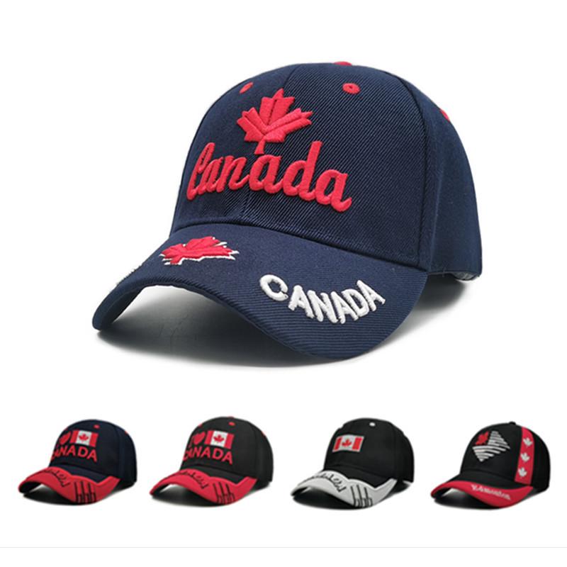 Berretto da Baseball Foglia d'Acero del CANADA per Teste Grandi - Unisex, per Viaggio e Uso Casual, Stile Europeo e Americano
