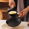 ZISIZ 13cm Cast Iron Breakfast Frying Pan