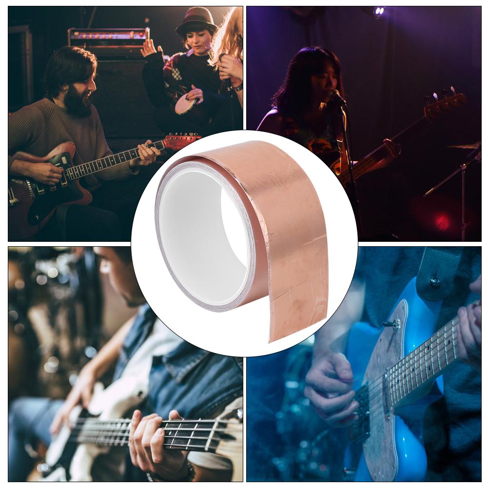 Copper Foil Tape SingleConductor Shielding Conductive for Electric Guitar EMI Shielding