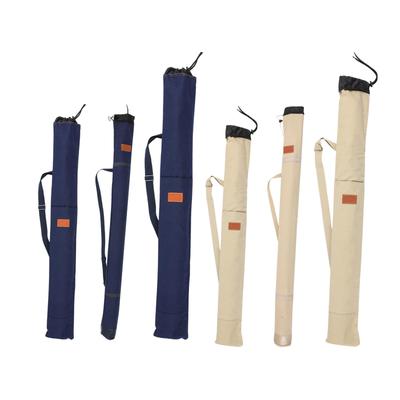 Fishing Rod Resistant Canvas Pouch Lightweight Large Capacity Travel Carry Gear Organizer