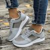 Women's Sports Casual Spring and Summer New Platform Wedge Casual Shoes Lace-up Rhinestone Sports Fashion Shoes