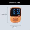 Accurate Timer Counter Digital Rechargeable USB LED Screen Clickers Silicone Strap Comfort Wear Counting Tool 1