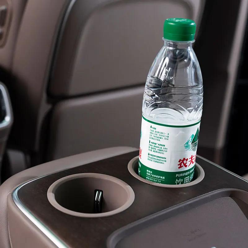 For AITO M9 Five Seat Rear Row Water Cup Silicone Pad Anti slip Odorless Waterproof Dedicated Car Interior Modified Accessories