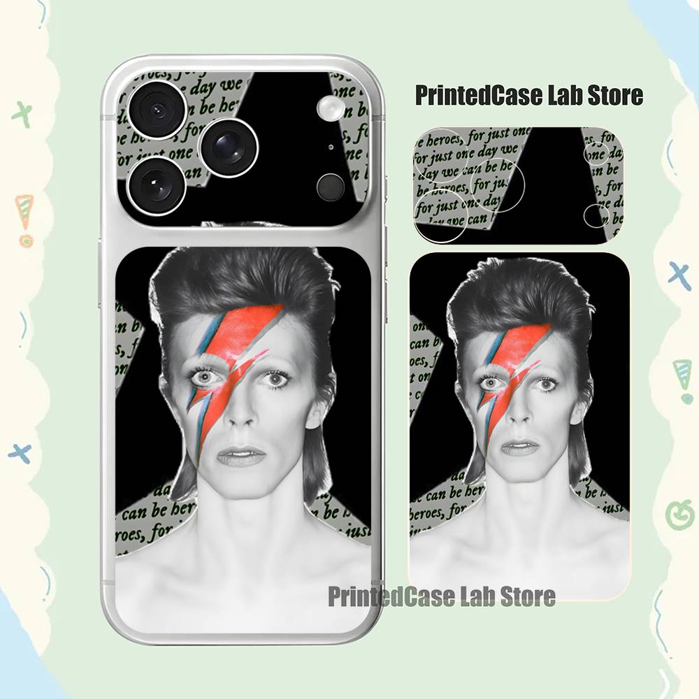 

D-David Cool B-bowie Full Screen Protective Film For iphone 17 Pro Max Lens Protector Back Films Phone iPhone17promax