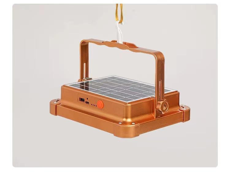 Super Bright Waterproof Solar Floodlight: Portable Outdoor Light for Camping & Emergencies