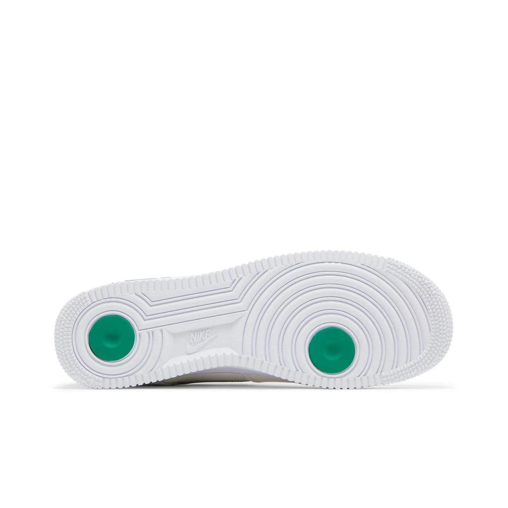 Nike Air Force 1 '07 LV8 '40th Anniversary - Sail Malachite' (Unisex) Sail / Malachite / White / Metallic Gold Skate Shoes DQ7658 101