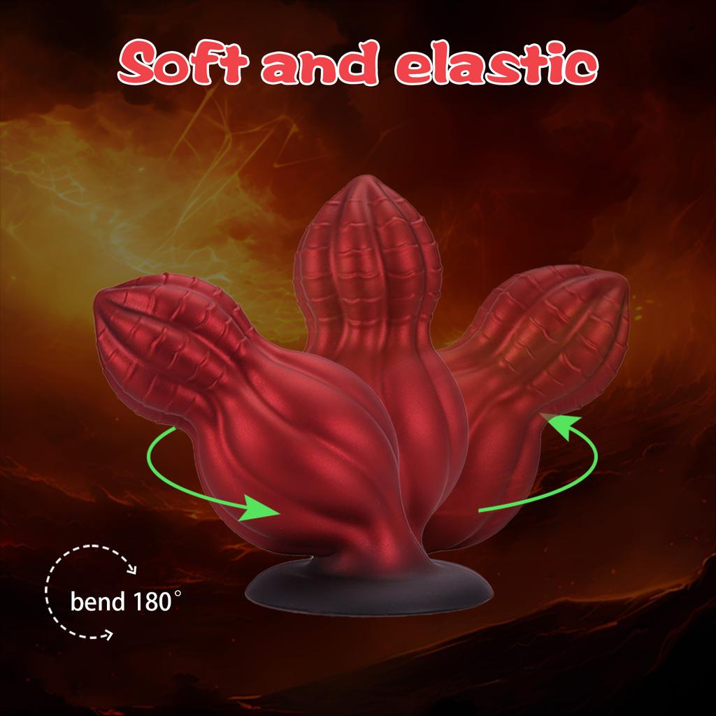 Hot Gourd Butt Plug Penis Men and Women Back Court Stimulation Climax Massager Adult Smsexy Sex Product