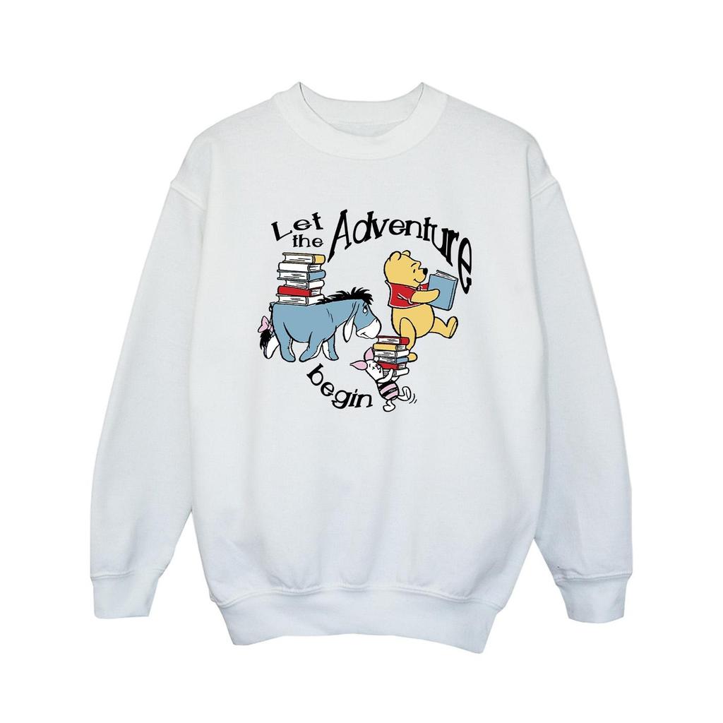 Winnie the Pooh Girls Let The Adventure Begin Sweatshirt