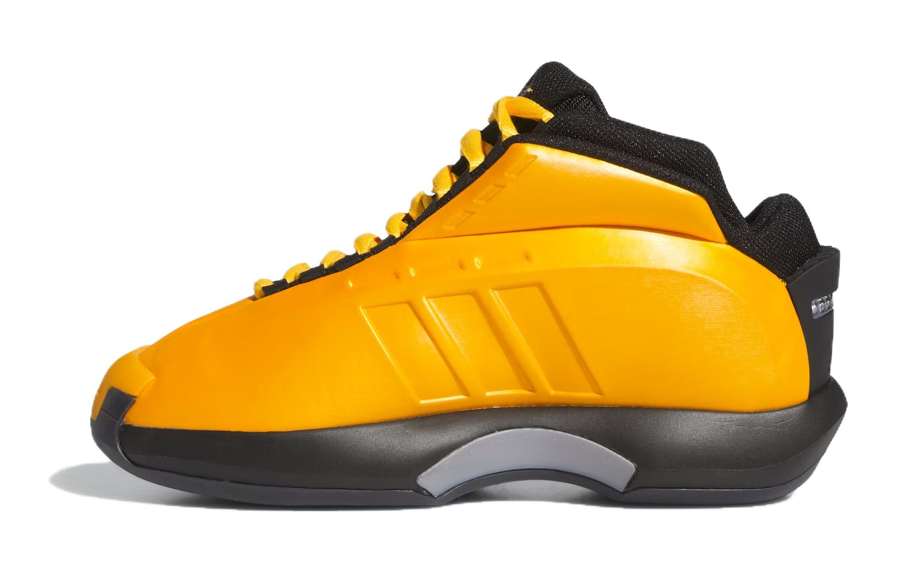 

Adidas Originals Crazy BYW 1.0 Synthetic Leather Cushioning, Wear Resistant Mid top Children s Basketball Shoes Orange ID6198 37