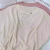 About Hollow Out Design Knitted Base Shirt Comfortable Summer Ice Silk Short Sleeved Top