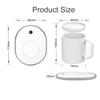 Smart Heated Insulation Mat: Wireless Ceramic Cup Warmer with Fast Heat and Constant Temperature Control