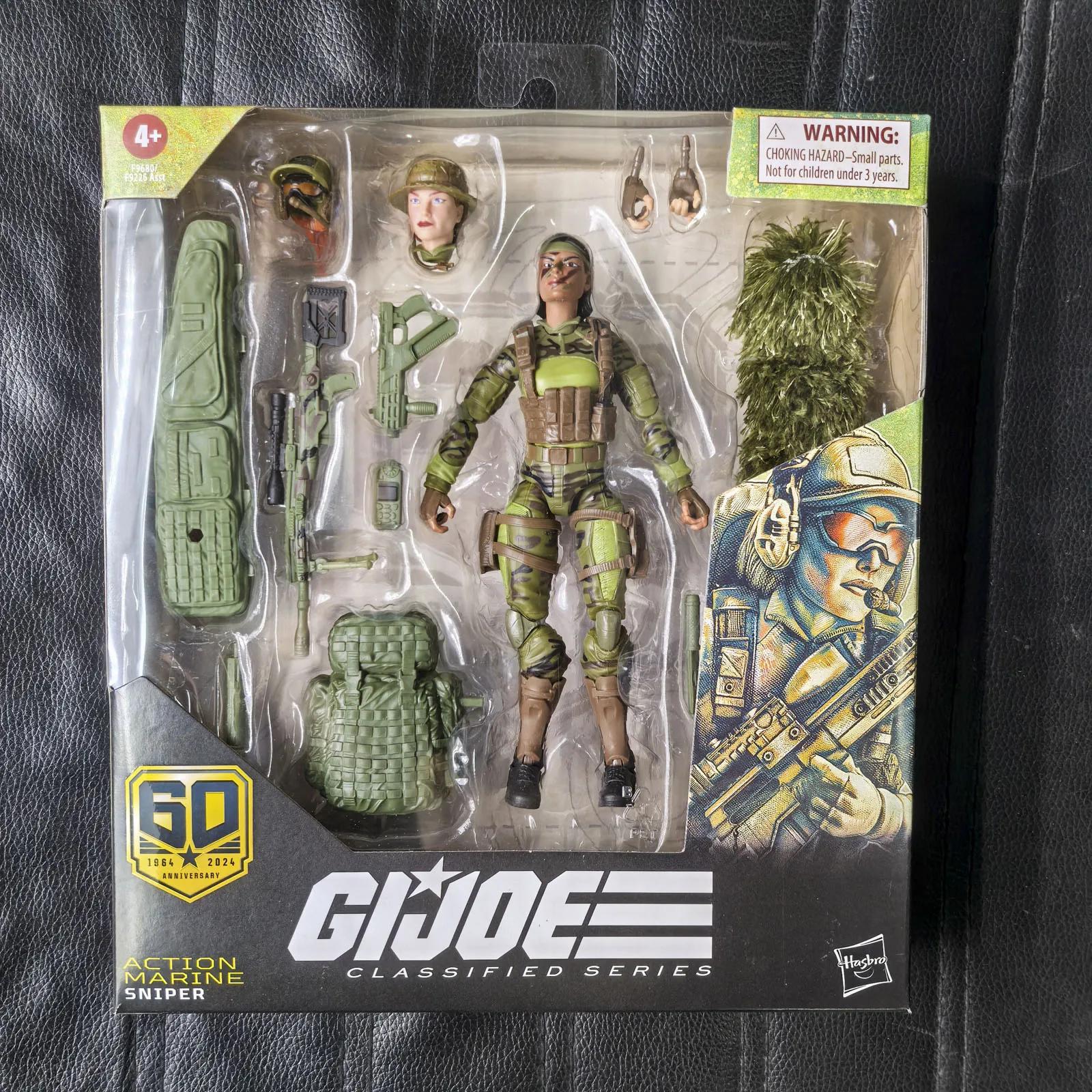 

Hasbro G.I.JOE Морской пилот Снайпер Парашютист Экшн-фигурка Собранная Подвижная с оружием Модель Игрушка Военная Коллекция Детские Подарки