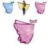 Chiffon Butterfly Wings Cape With Mask Perfect For Dress Up Parties And Cosplay