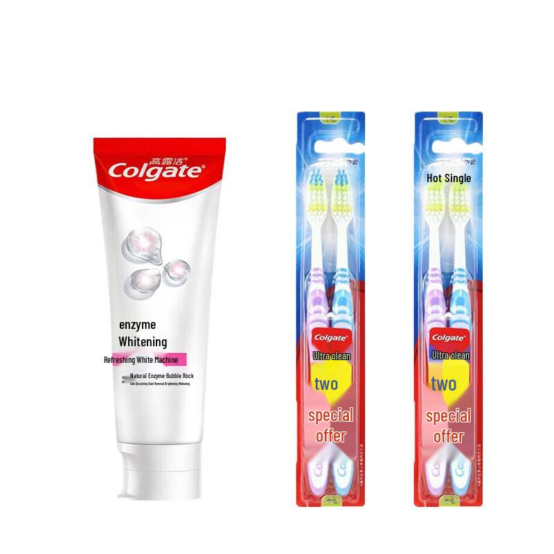 Colgate Deep Clean Whitening Toothpaste - Peach Flavor
