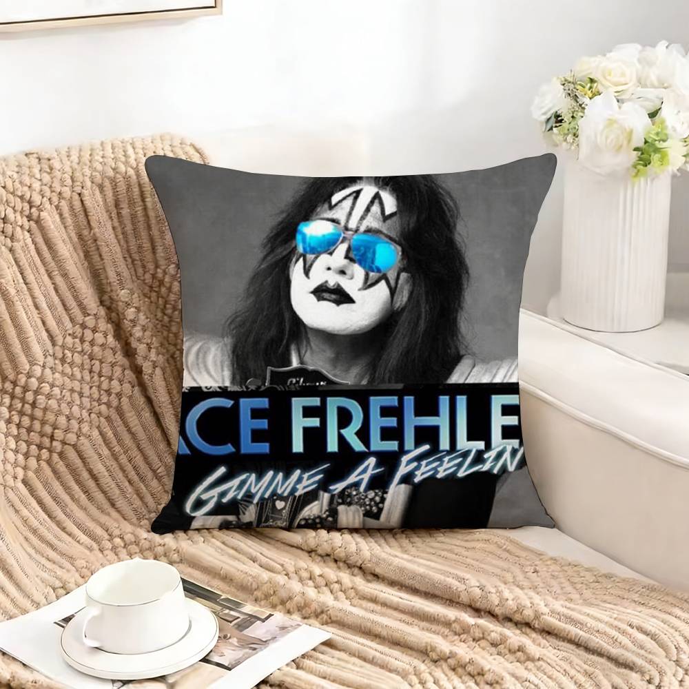 COOL AAce FFrehleyes Quadrat Doppelseitig bedruckter Kissenbezug Schlafzimmer Nachttischkissen Sofakissenbezug