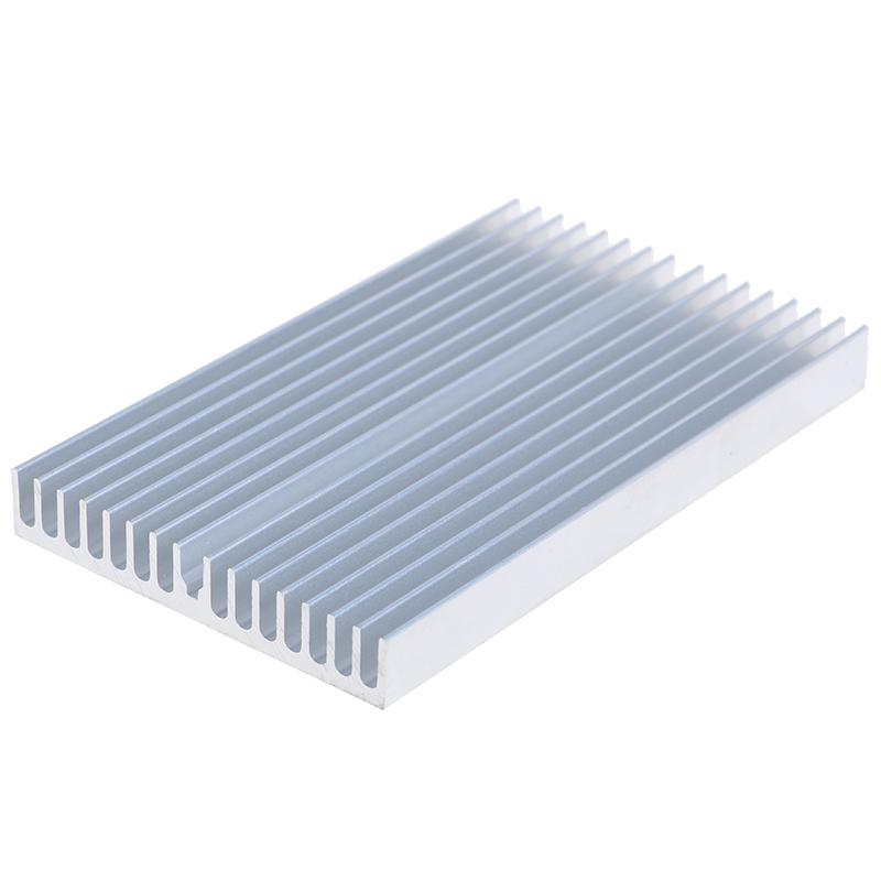 100*60*10Mm Aluminum Heatsink Cooler Chip Radiator For Ic Led Power Transistor