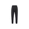 Logo Letter Print Elastic Waistband Elastic Cuff Fleece Lined Thermal Casual Knitted Sweatpants Men's Black DQ4847-010