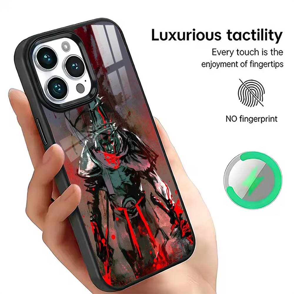 Game B-Blasphemous Phone Case For iPhone17,16,15,14,13,12,11 Plus,Pro Magnetic with Magsafe Wireless Charging