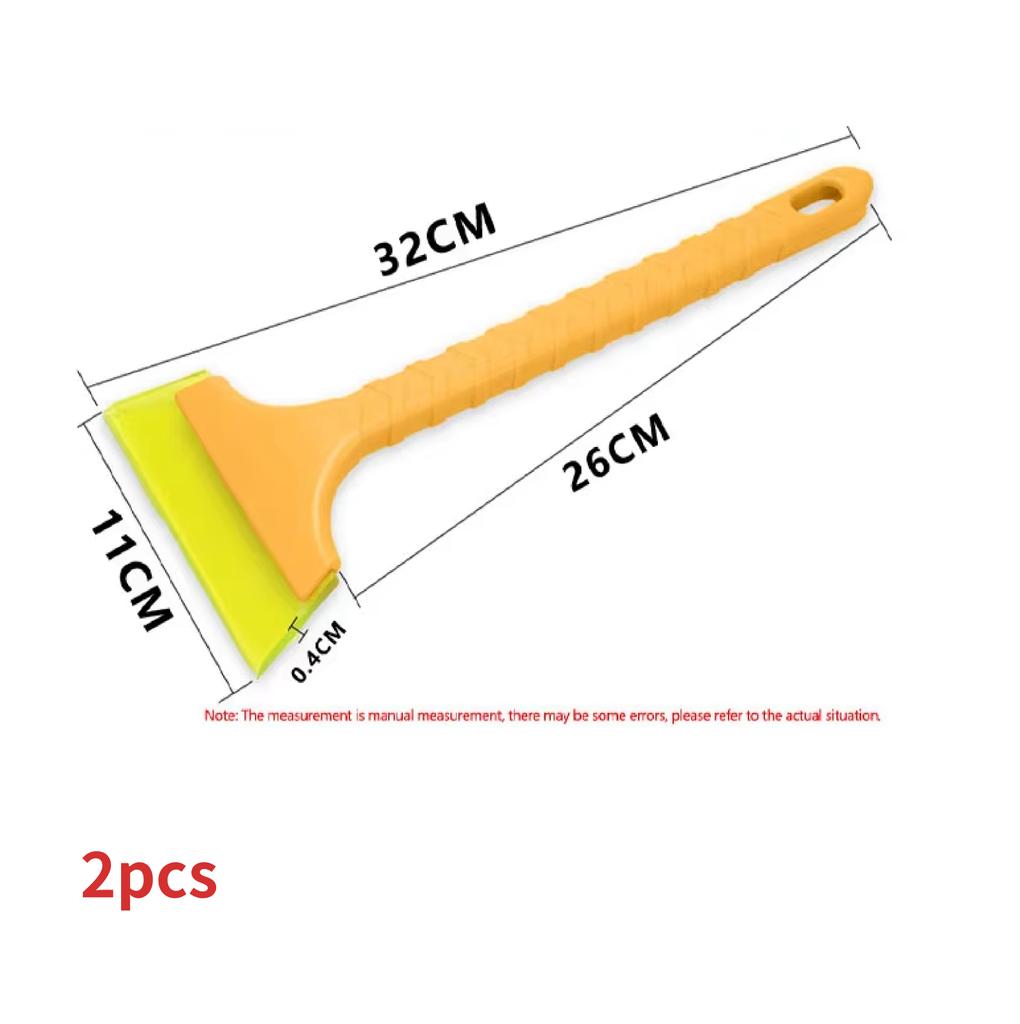 1/2x Snow Removal Scraper Dismantling Car Windshield for All Auto Parts Durable Car Snow Shovel Ice Shovel Window Cleaning Tool